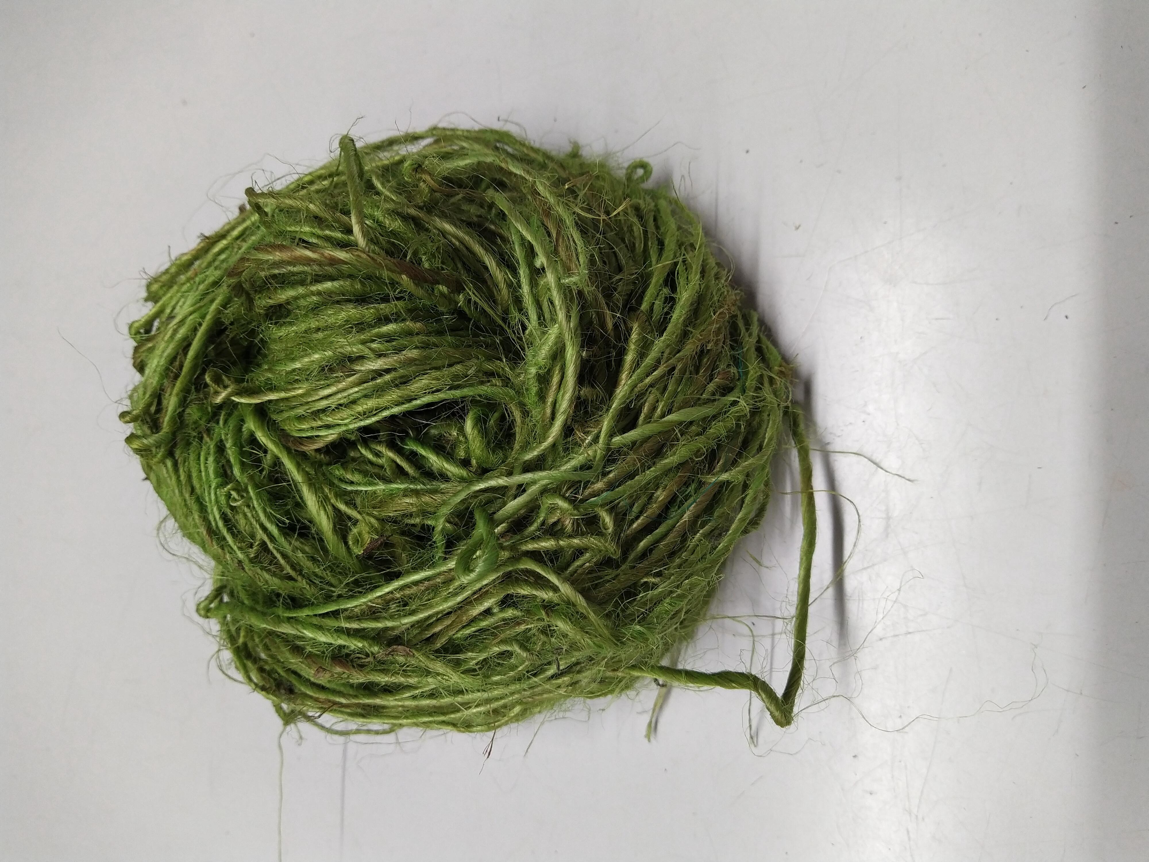 Natural Banana plant yarn (7)